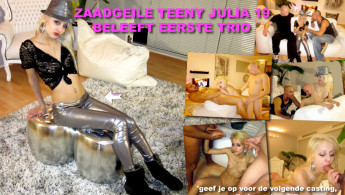 Zaadgeile tiener Julia (19) doet mee met de volgende casting!