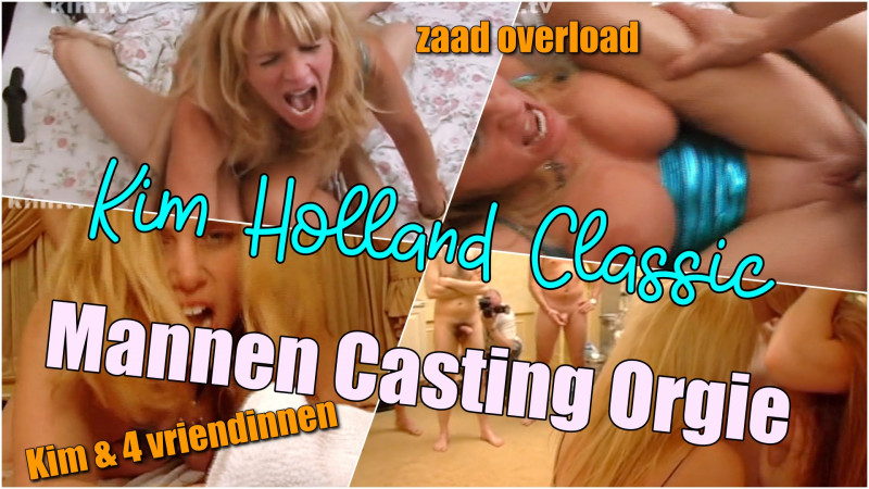 Film Kim Holland Classic: Casting Orgie met cumshots overload