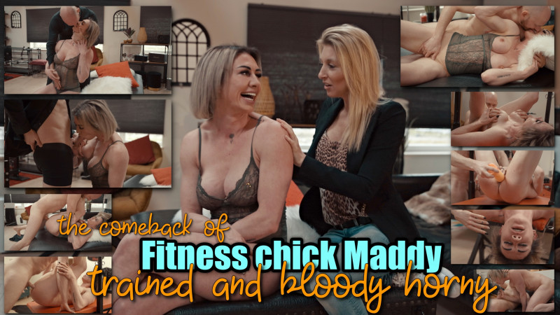 Film Fitness Chick Maddy is back! Toned and horny