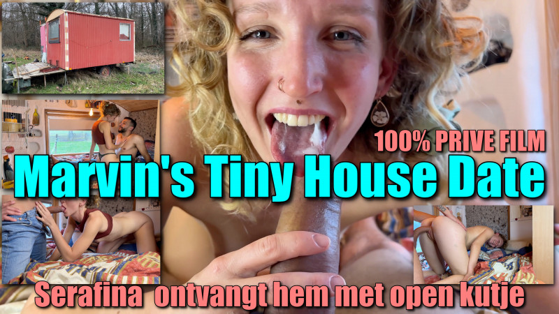 Film Marvin's Tiny House Date: Serafina ontvangt hem met open kutje