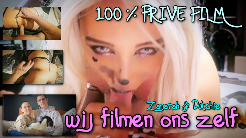 Film 100% Prive film! Zanarah en Dutchie filmen alles zelf thuis
