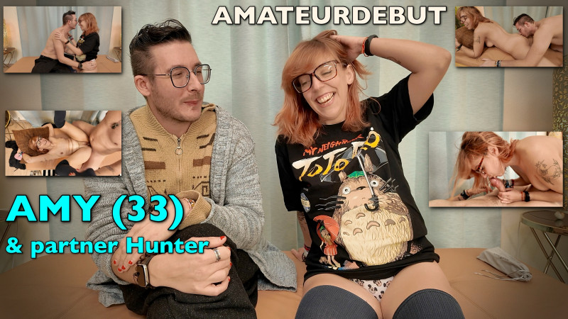 Film Geil amateur stelletje Amy en Hunter
