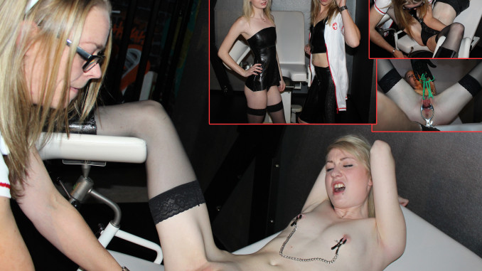 Geile Kinky Noa Krijgt Een Gapend Wijd Kutje