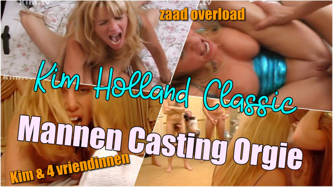 Kim Holland Classic: Casting Orgie Met Cumshots Overload