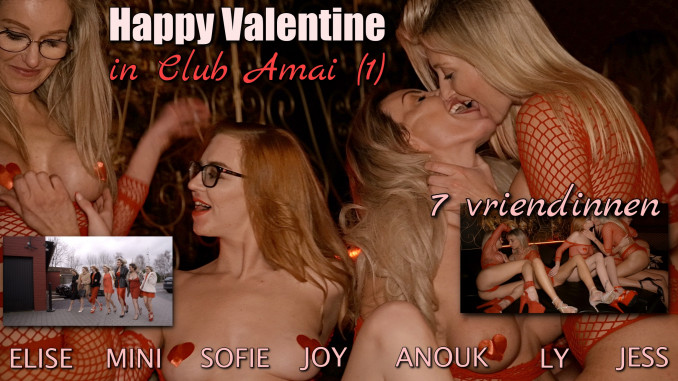 Happy Valentine in Club Amai