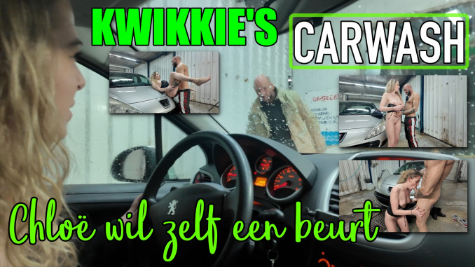 Kwikkies Carwash: Chloe Heeft Liever Zelf Een Beurt
