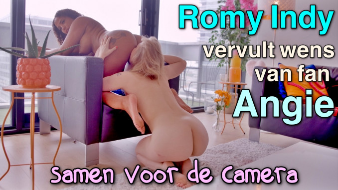 Romy Indy Maakt Geile Wens Van Angie Blue Waar